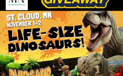 Dinosaur Adventure Ticket Giveaway