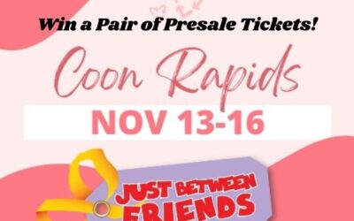 Just Between Friends Sale in Coon Rapids Nov. 13th-16th