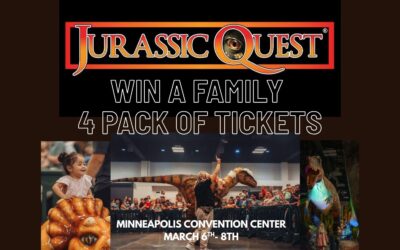 Jurassic Quest is Roaring into Minneapolis – And We’re Giving Away a Family 4-Pack!