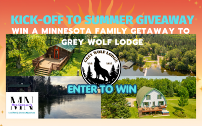Kickoff to Summer Giveaway! Win a Family Getaway to Grey Wolf Lodge in Northern Minnesota