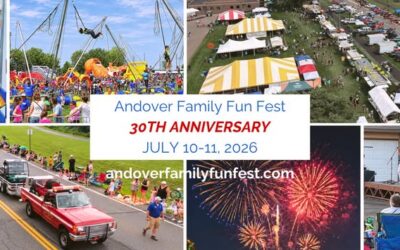 Andover Family Fun Fest Celebrates 30 years July 10th and 11th