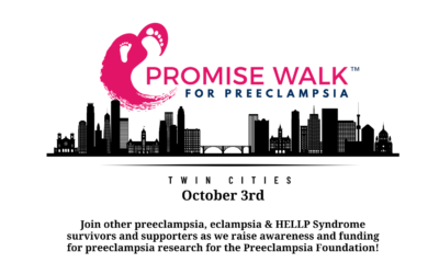 Join the Twin Cities MN Promise Walk for Preeclampsia on October 3rd